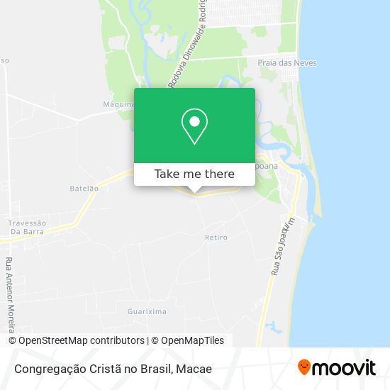 Congregação Cristã no Brasil map