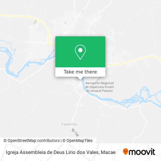 Igreja Assembleia de Deus Lirio dos Vales map