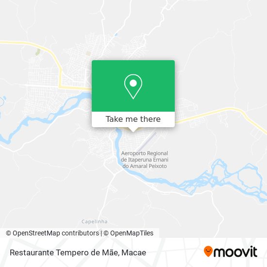 Restaurante Tempero de Mãe map