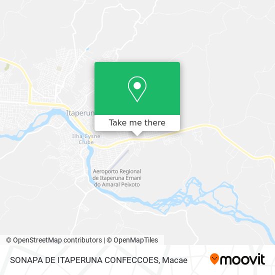 SONAPA DE ITAPERUNA CONFECCOES map