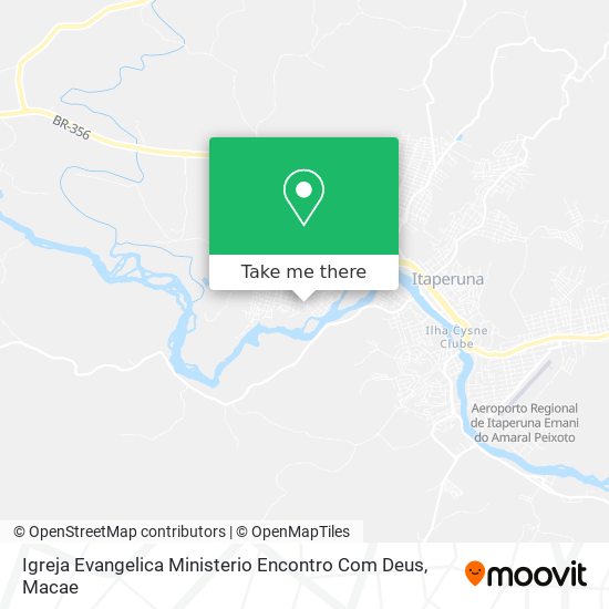 Igreja Evangelica Ministerio Encontro Com Deus map