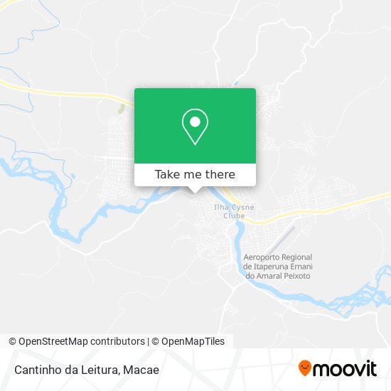Cantinho da Leitura map