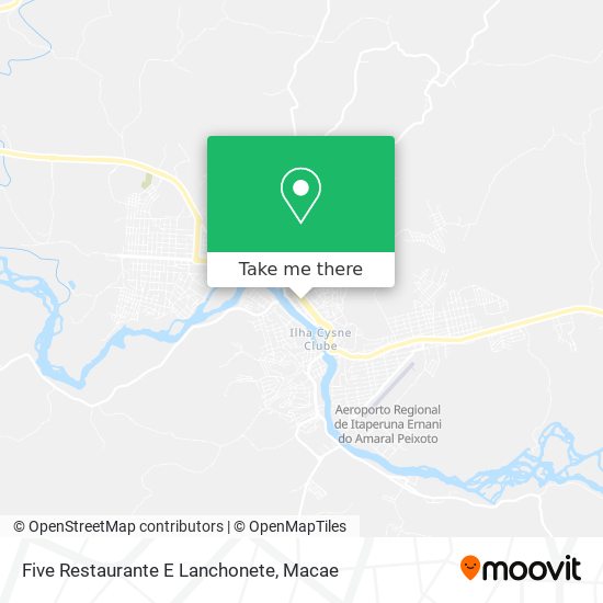 Five Restaurante E Lanchonete map