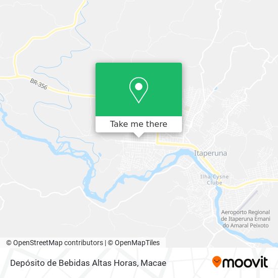 Depósito de Bebidas Altas Horas map