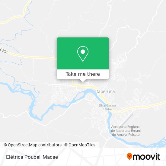 Elétrica Poubel map