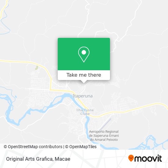 Original Arts Grafica map