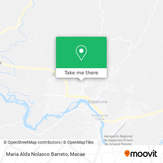 Maria Alda Nolasco Barreto map