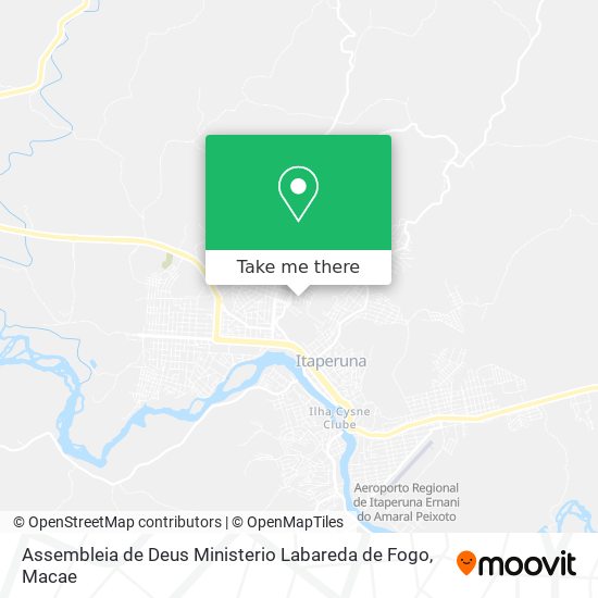Assembleia de Deus Ministerio Labareda de Fogo map