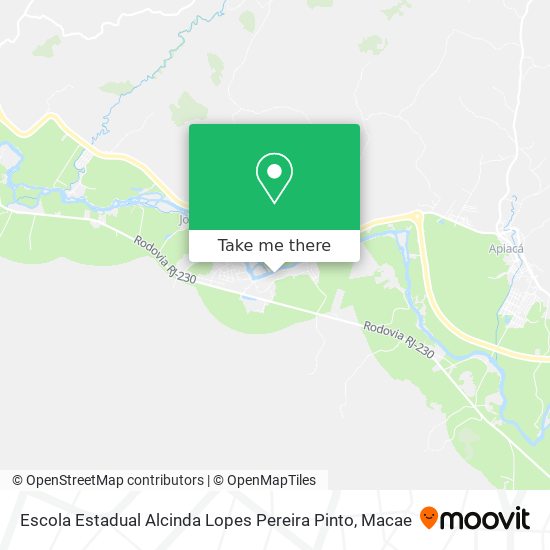 Escola Estadual Alcinda Lopes Pereira Pinto map