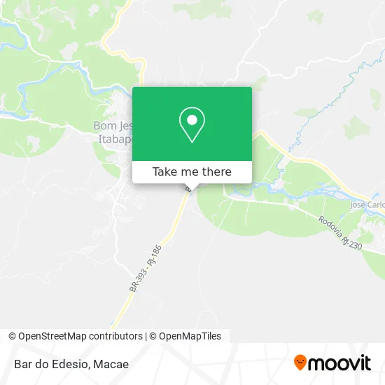 Bar do Edesio map