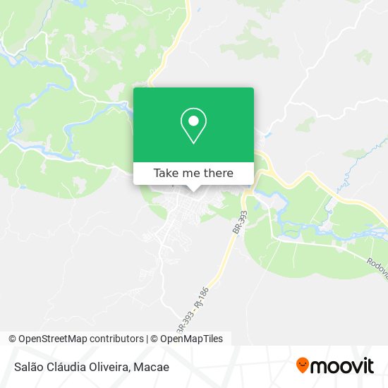 Salão Cláudia Oliveira map