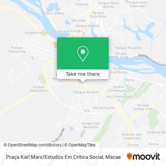 Praça Karl Marx / Estudos Em Crítica Social map