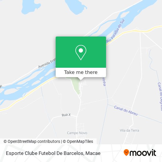 Esporte Clube Futebol De Barcelos map