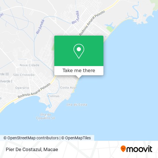 Píer De Costazul map