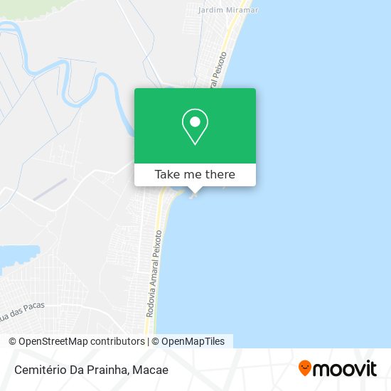 Cemitério Da Prainha map
