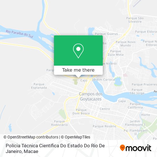 Polícia Técnica Científica Do Estado Do Rio De Janeiro map