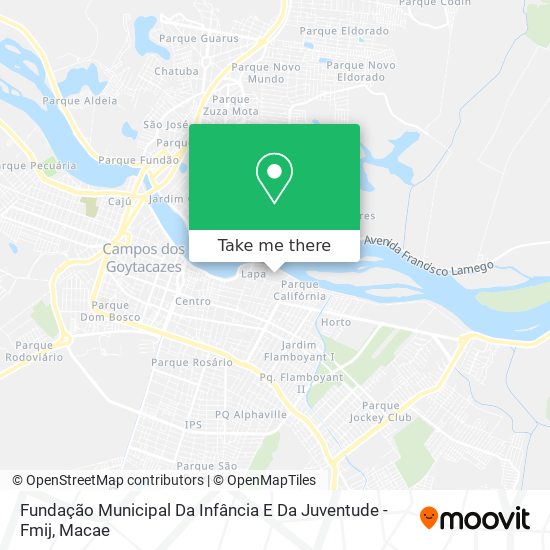 Fundação Municipal Da Infância E Da Juventude - Fmij map
