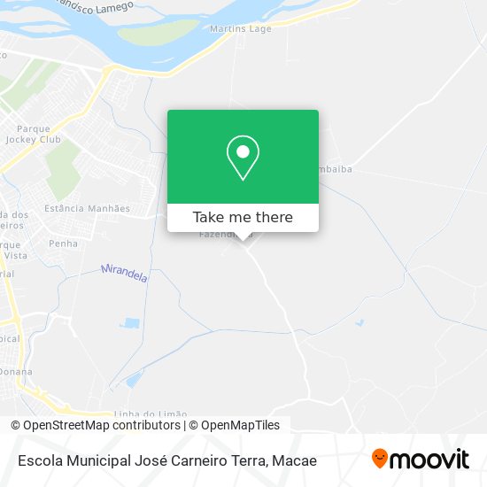 Escola Municipal José Carneiro Terra map