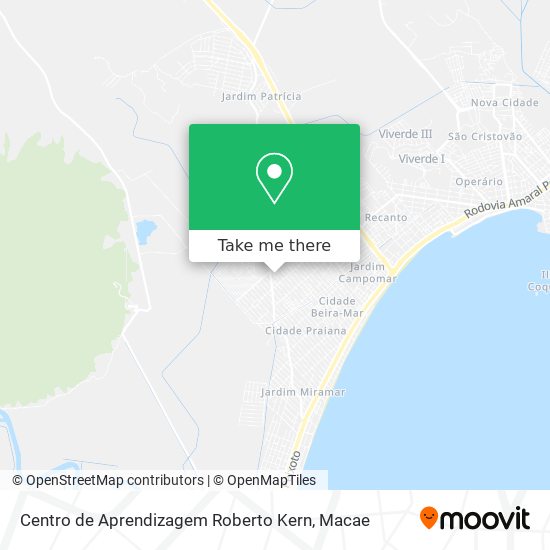 Centro de Aprendizagem Roberto Kern map
