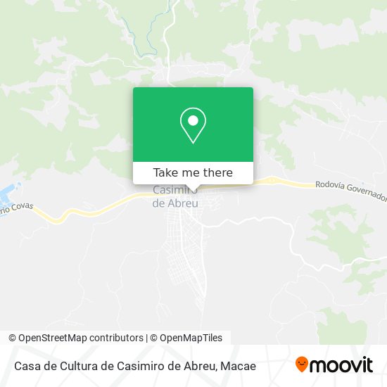 Casa de Cultura de Casimiro de Abreu map
