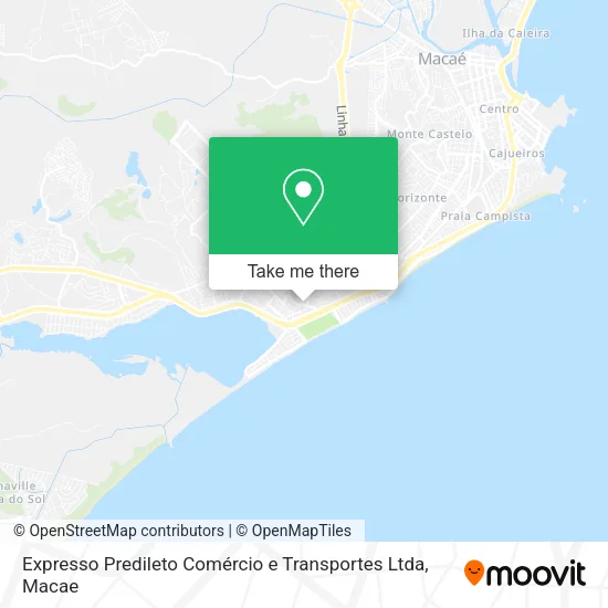 Expresso Predileto Comércio e Transportes Ltda map