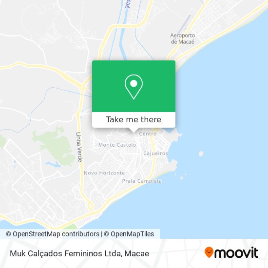 Mapa Muk Calçados Femininos Ltda