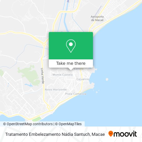 Tratamento Embelezamento Nádia Santuch map