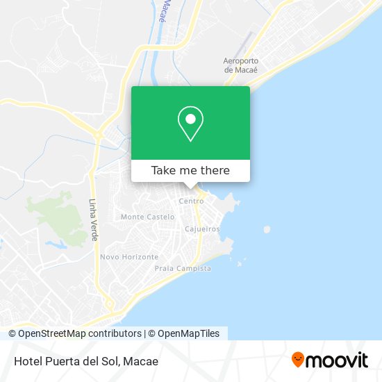 Hotel Puerta del Sol map