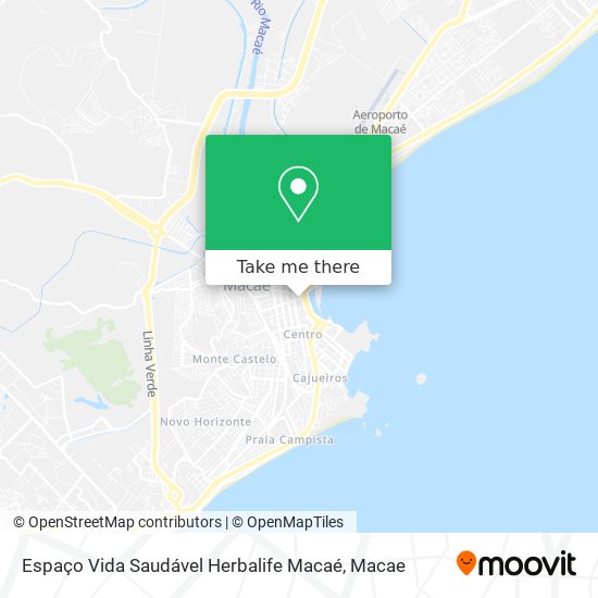 Espaço Vida Saudável Herbalife Macaé map