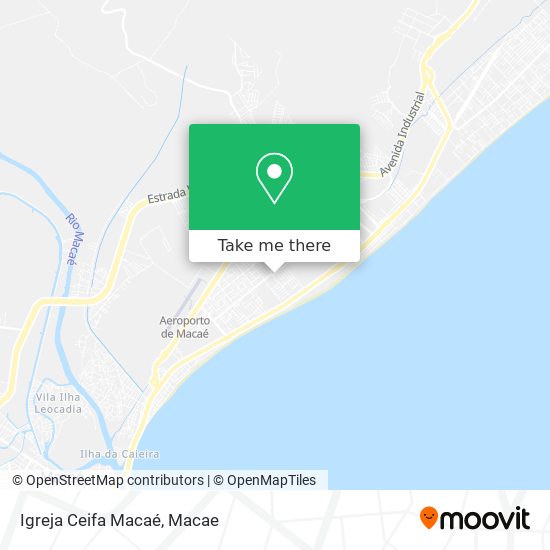 Igreja Ceifa Macaé map