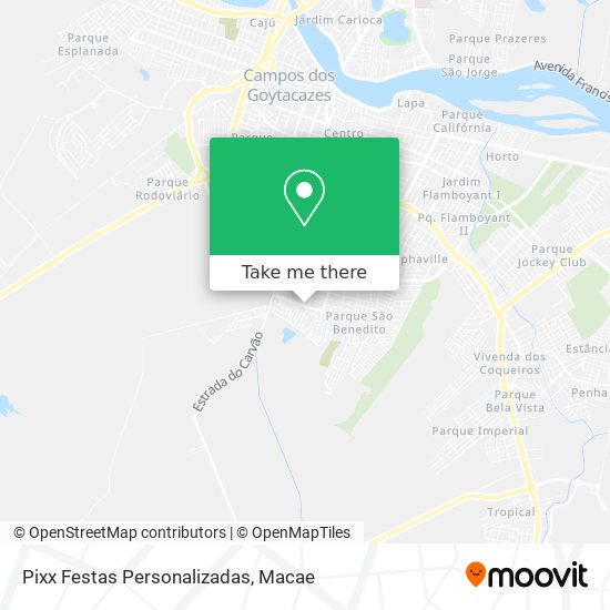 Pixx Festas Personalizadas map