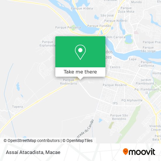 Assaí Atacadista map