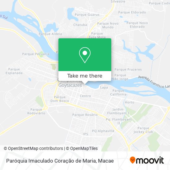 Paróquia Imaculado Coração de Maria map