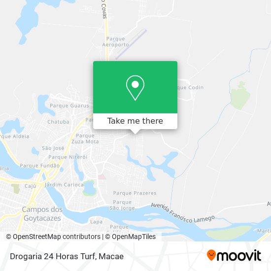 Drogaria 24 Horas Turf map
