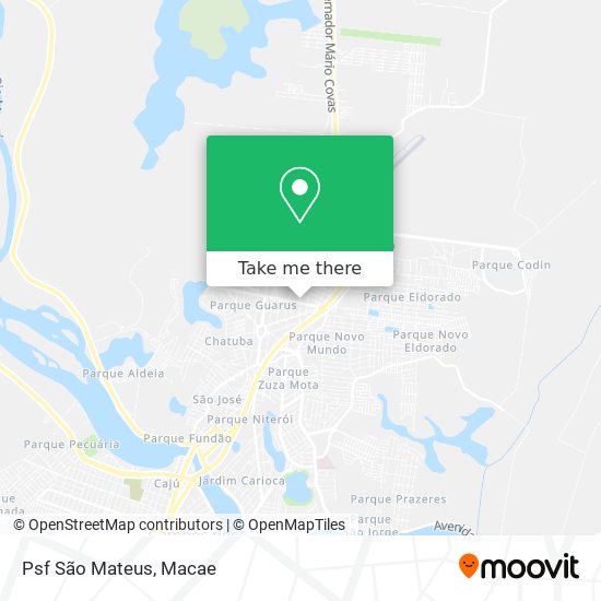 Psf São Mateus map
