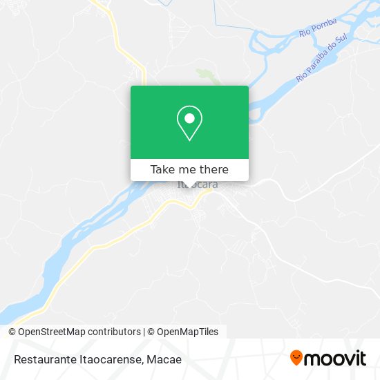 Restaurante Itaocarense map
