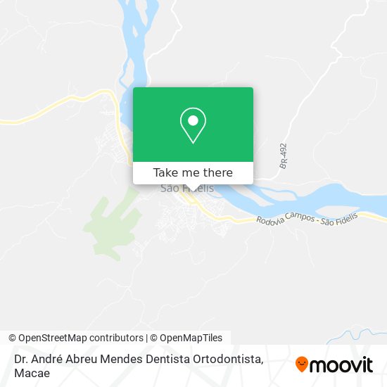 Dr. André Abreu Mendes Dentista Ortodontista map