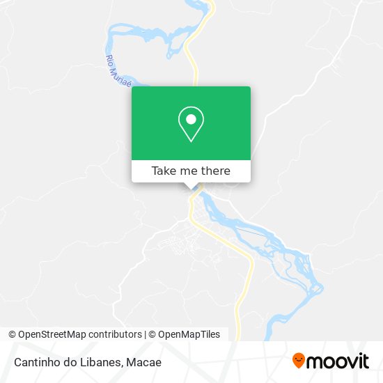 Cantinho do Libanes map