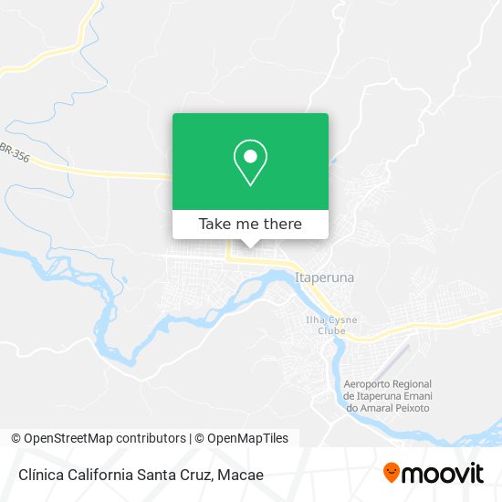 Clínica California Santa Cruz map
