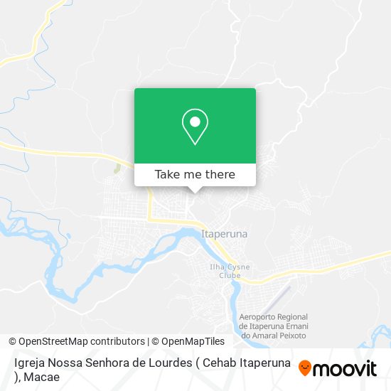 Igreja Nossa Senhora de Lourdes ( Cehab Itaperuna ) map