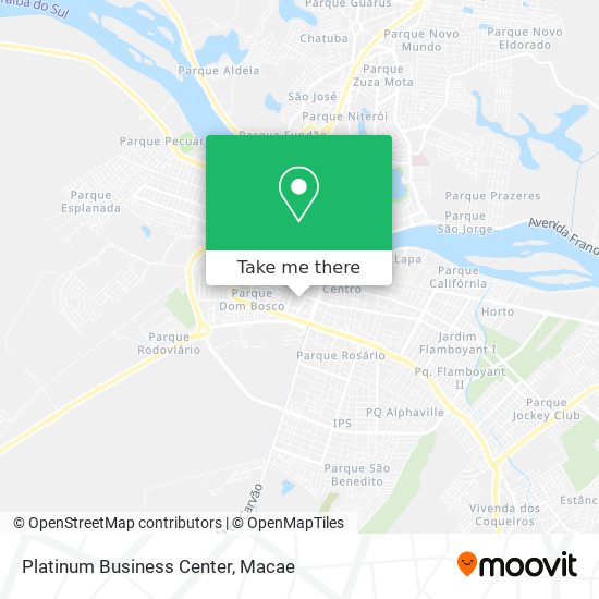 Platinum Business Center map