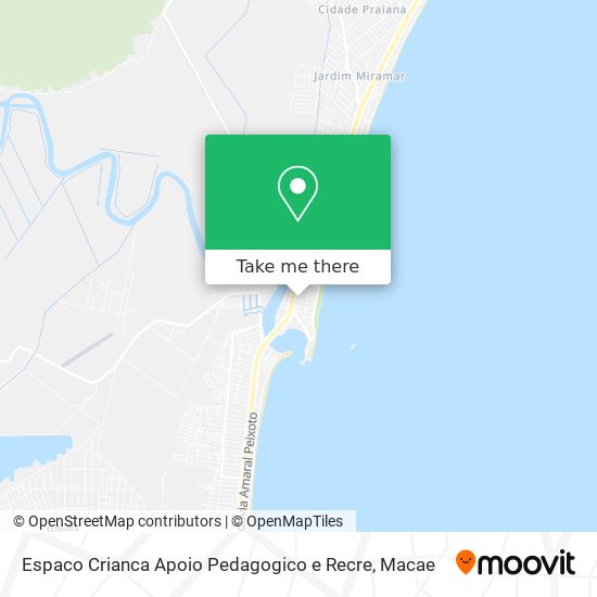 Espaco Crianca Apoio Pedagogico e Recre map