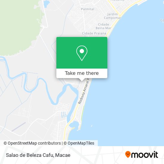 Salao de Beleza Cafu map