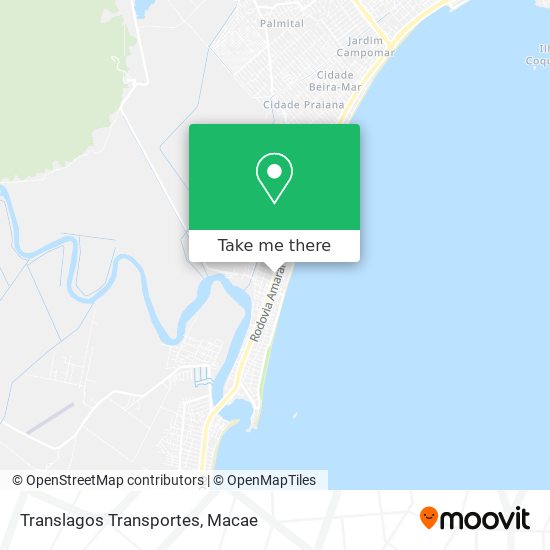 Translagos Transportes map