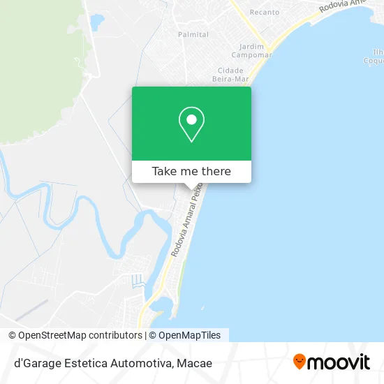 d'Garage Estetica Automotiva map