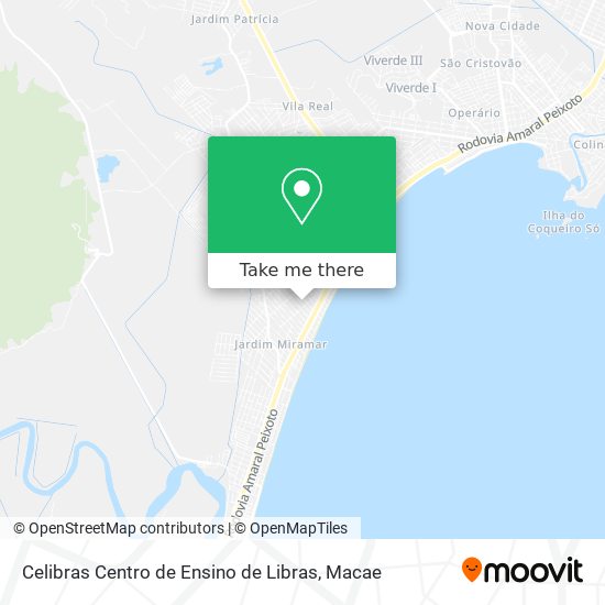 Celibras Centro de Ensino de Libras map