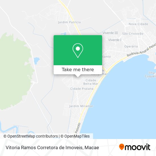 Vitoria Ramos Corretora de Imoveis map