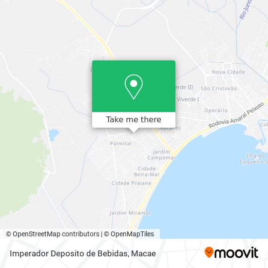 Imperador Deposito de Bebidas map