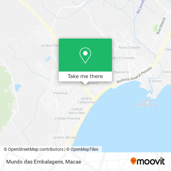 Mundo das Embalagens map