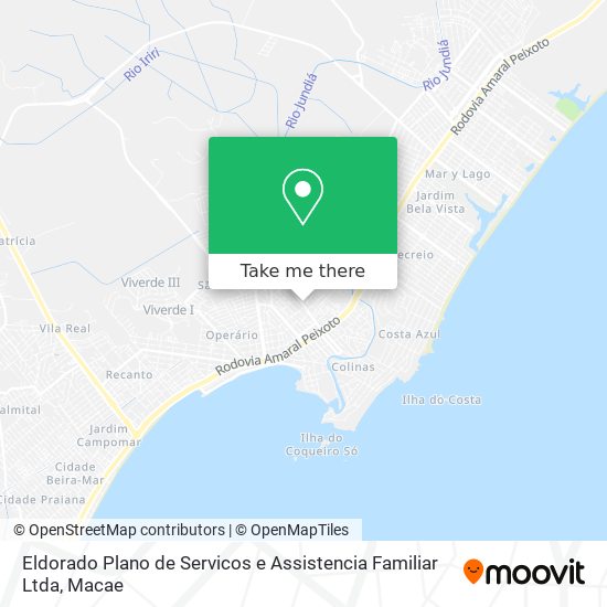 Eldorado Plano de Servicos e Assistencia Familiar Ltda map